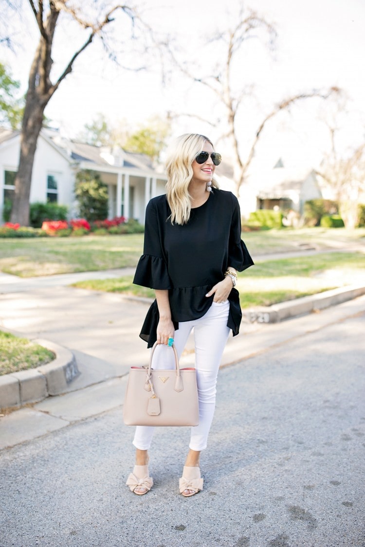 Ruffle Top Under $45 | Chronicles of Frivolity