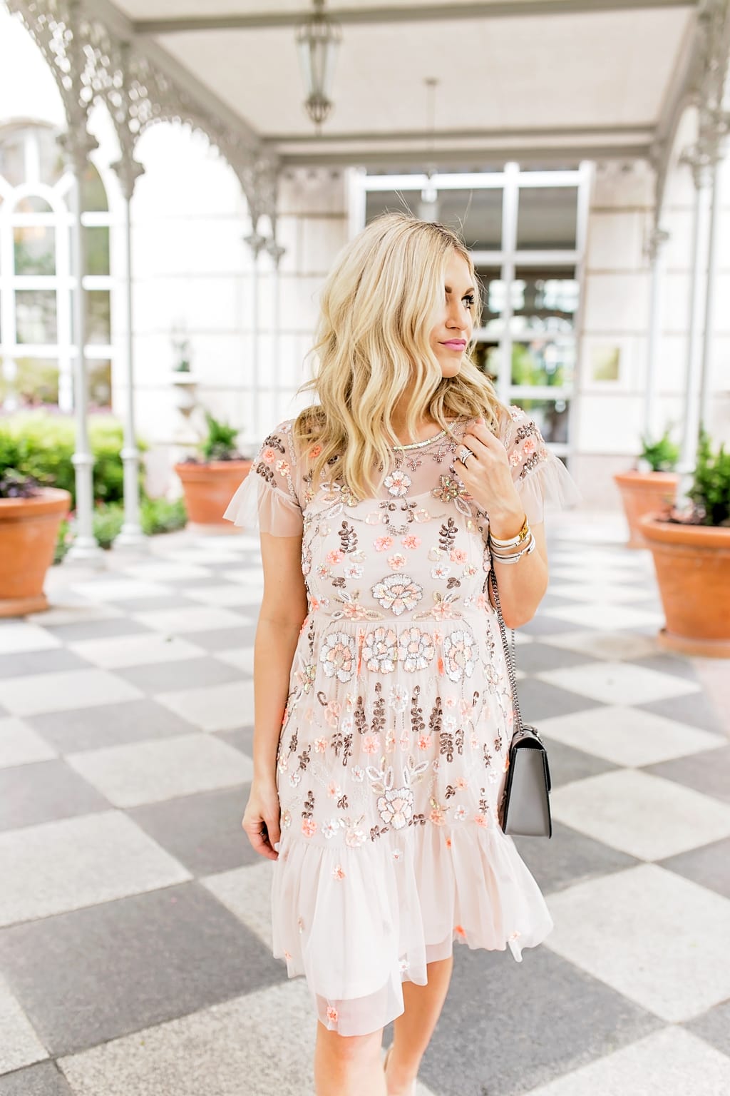 Designer Dupe Dress for a Spring Wedding | Chronicles of Frivolity