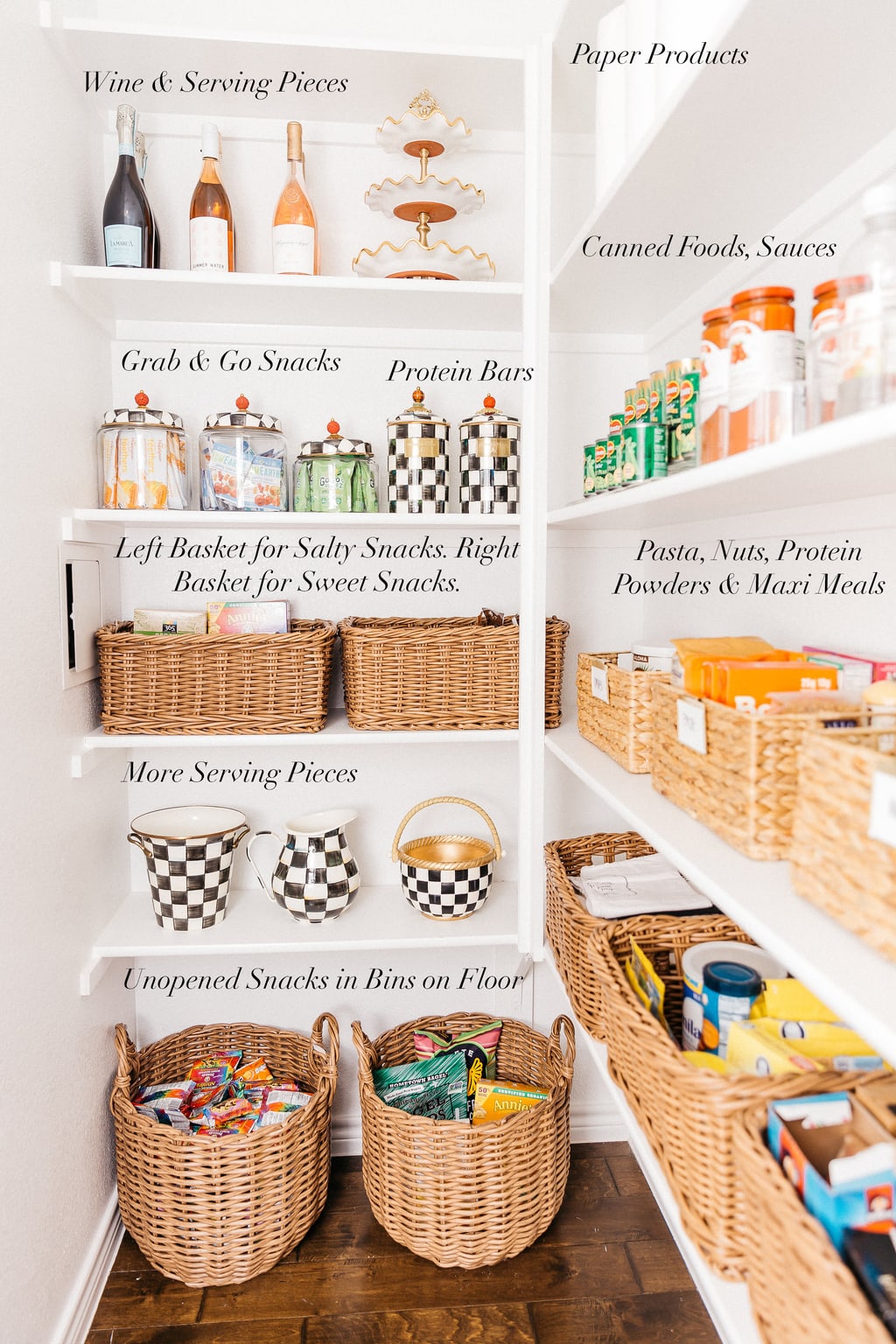 Organize With Me: Kitchen Pantry - Sarah Joy
