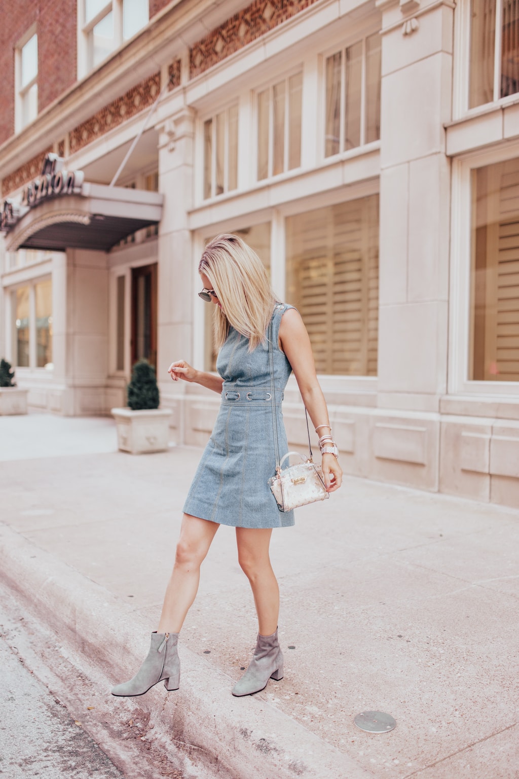 Denim Dress for Fall | Chronicles of Frivolity