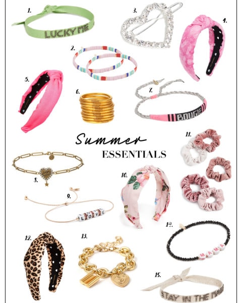 Add These Summer Accessories
