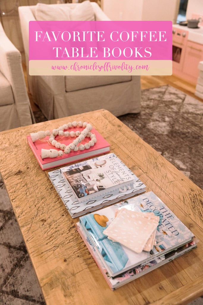 How to Style Coffee Table Books