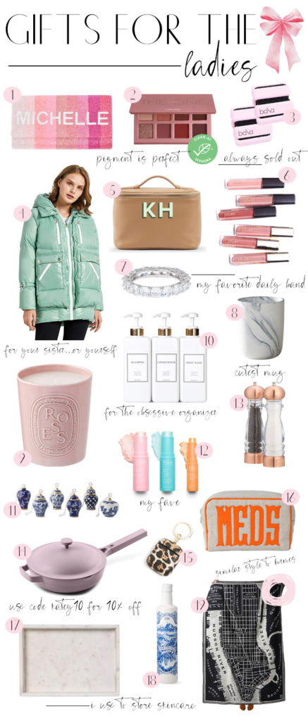 Gift Guide for the Ladies | Chronicles of Frivolity