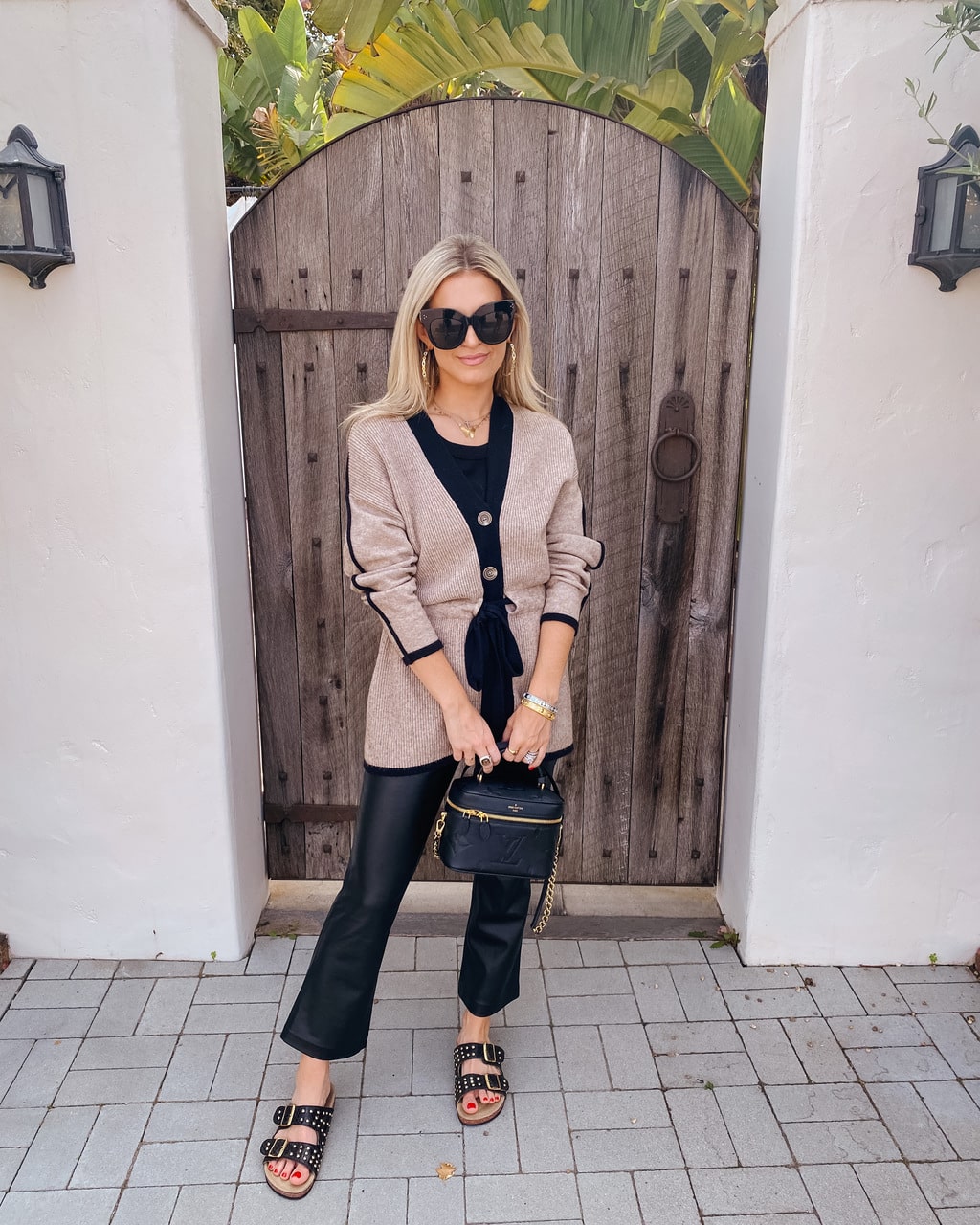 How to Style Cropped Leather Pants | Chronicles of Frivolity